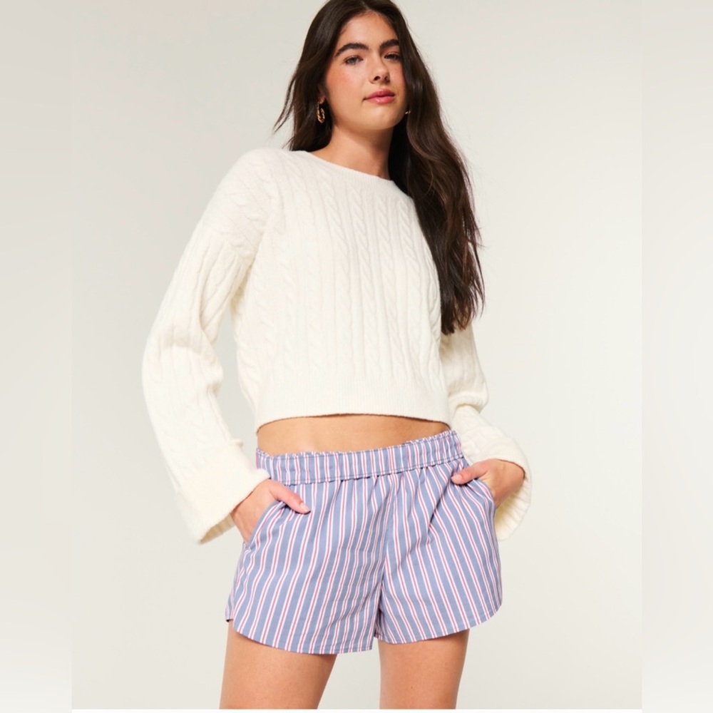 Hollister Poplin Boxer Short- XS